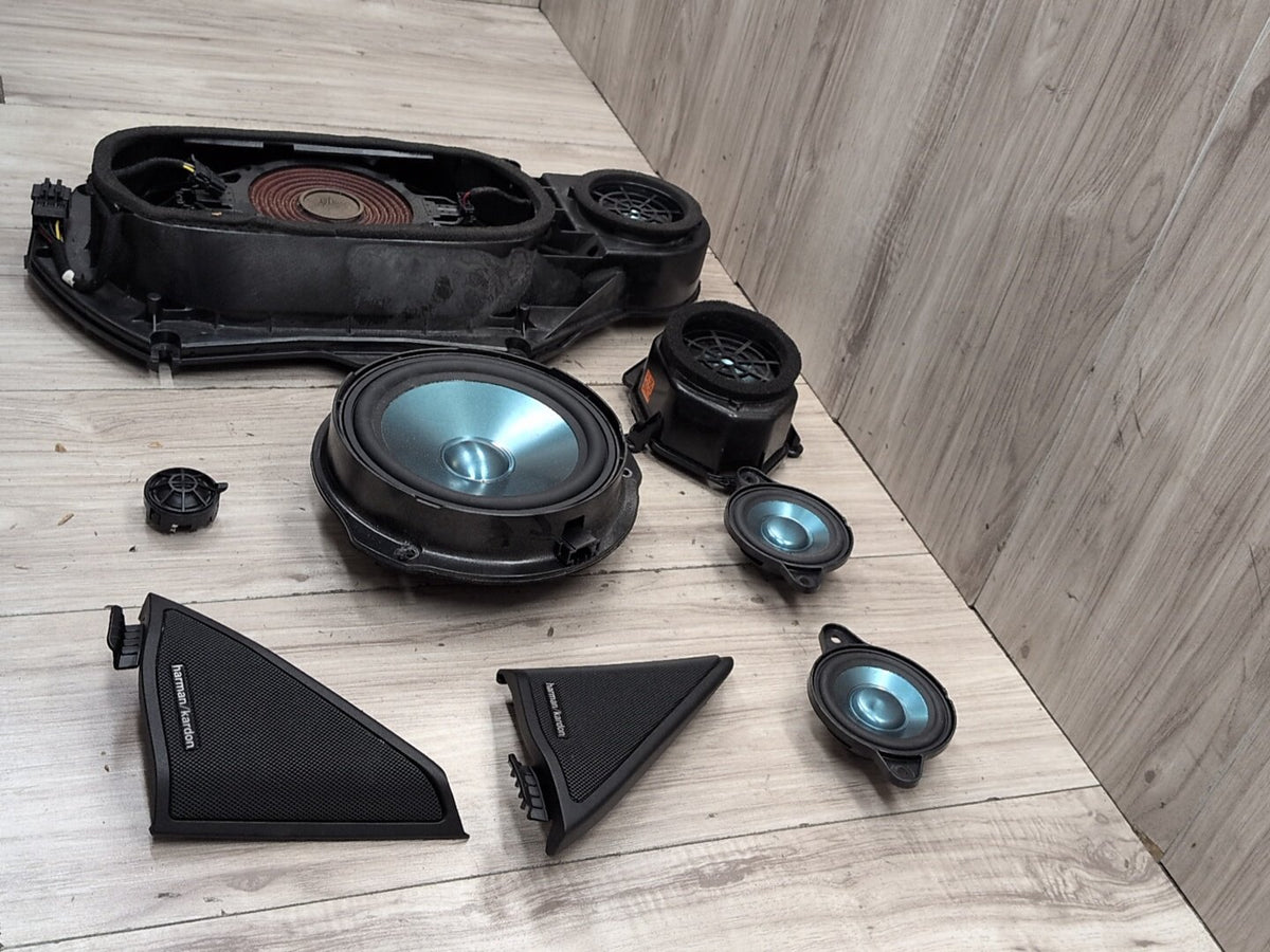 2009-2012 Mercedes-Benz E550 W212 Speakers Subwoofer Tweeter SET A2128202302 OEM