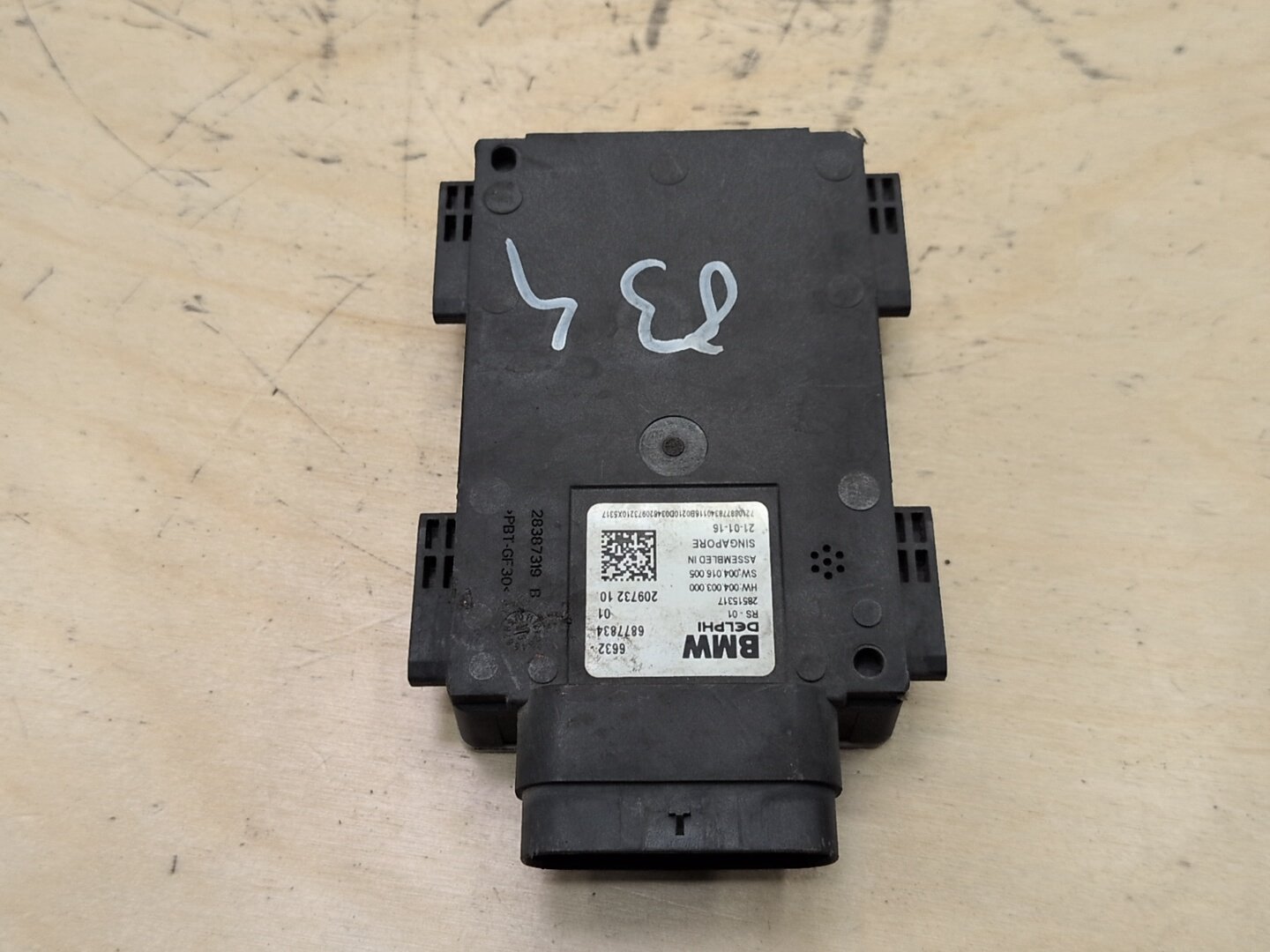 2016-2022 BMW 750i G12 Blind Spot Lane Sensor Radar Module 6877834