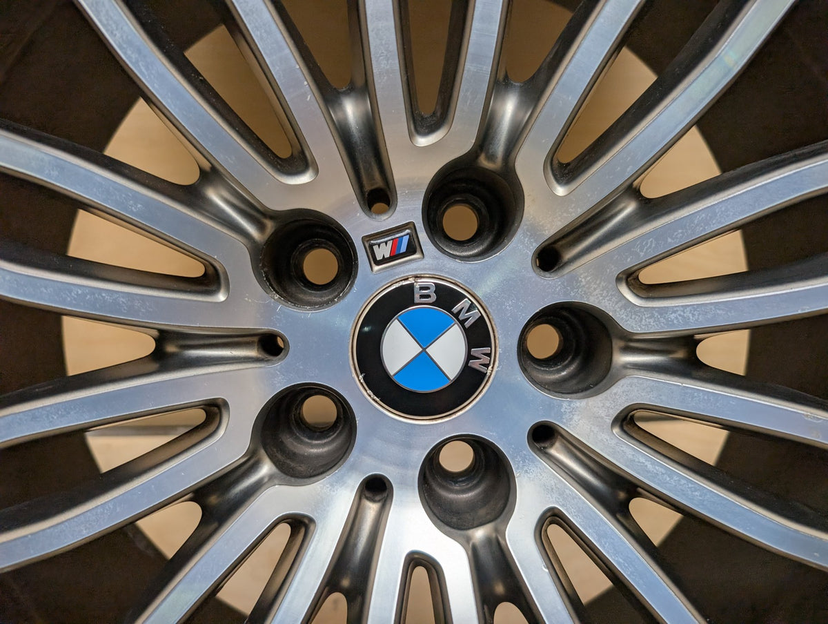 OEM BMW BMW G30 530 540 M550 Rear Wheel Rim Style 664M Silver R19x8" ET30