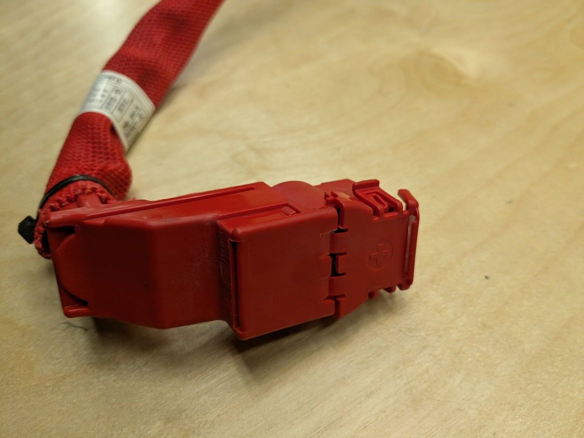 18-21 OEM BMW G01 G02 F98 X3 X4 Battery Plus Pole Terminal Positive Red Cable