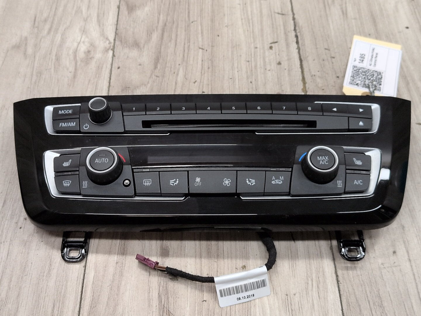 2014 - 2020 BMW 440i F36 Front AC Heater Climate Control Switch 6832881 B58B30M0