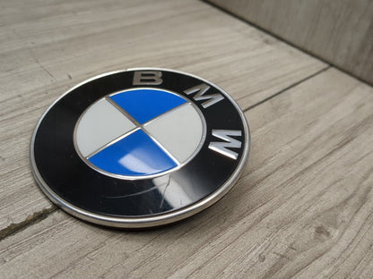 Genuine OEM BMW F39 F90 G20 G30 G80 M3 Bumper Hood Trunk Rear Round Emblem 74mm