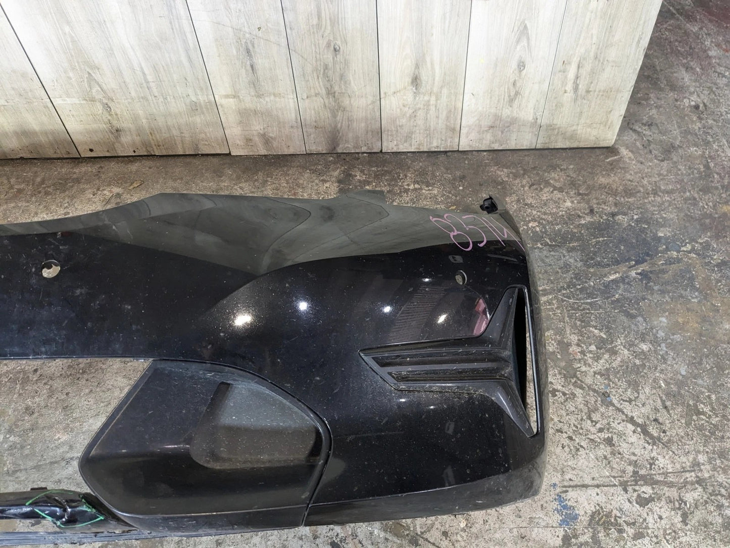 DAMAGE* 19-21 OEM BMW G20 G21 330 Front Bumper Cover Panel Black 475