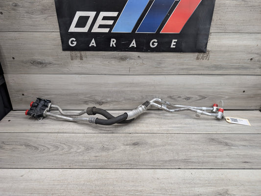 16-19 OEM BMW F90 M5 G12 750 G30 M550 Transmission Oil Cooler Line Inlet Outlet