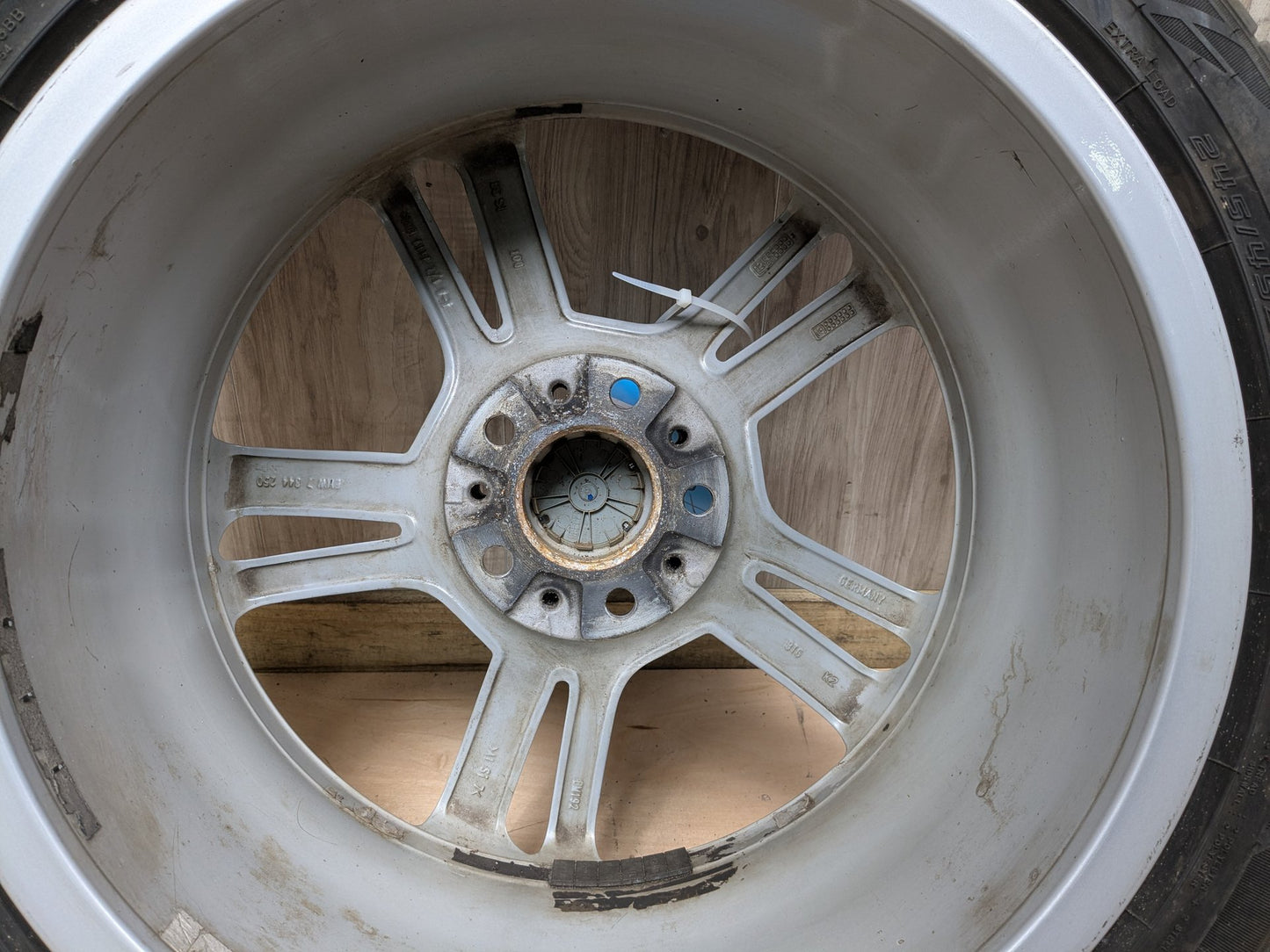 11-18 OEM BMW F25 F26 X3 X4 Wheel Rim 8,5JX19 ET:38 M Double Spoke 369 - 7844250