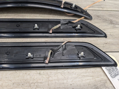 2017-2023 BMW M550i xDrive G30 Front Rear Left Right Scuff Plate Door Sill SET 8064905