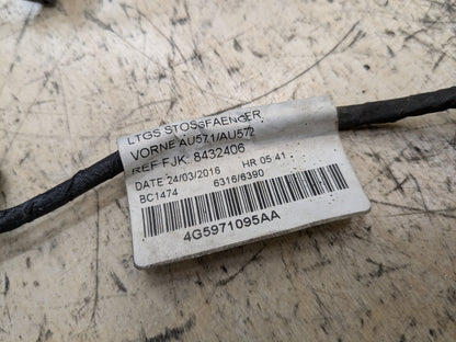 2012-2018 Audi A6 C7 Rear Bumper Wiring Harness PDC 4G5971095AA OEM