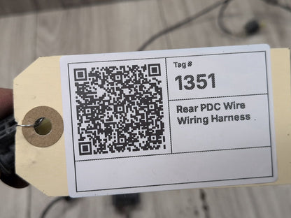2011 - 2017 BMW X3 F25 Rear Bumper PDC Parking Sensor Wiring Wire Harness 9277738 N20B20O0