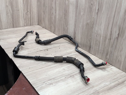 2012-2018 BMW F06 M6 Engine Oil Cooler Line Return Flow SET 2284261
