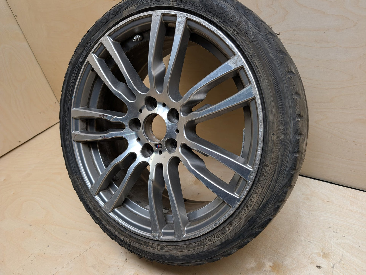 OEM BMW F30 F32 F33 F36 335 FRONT Rim Wheel 19x8.5 ET47 M Star-Spoke Style 403