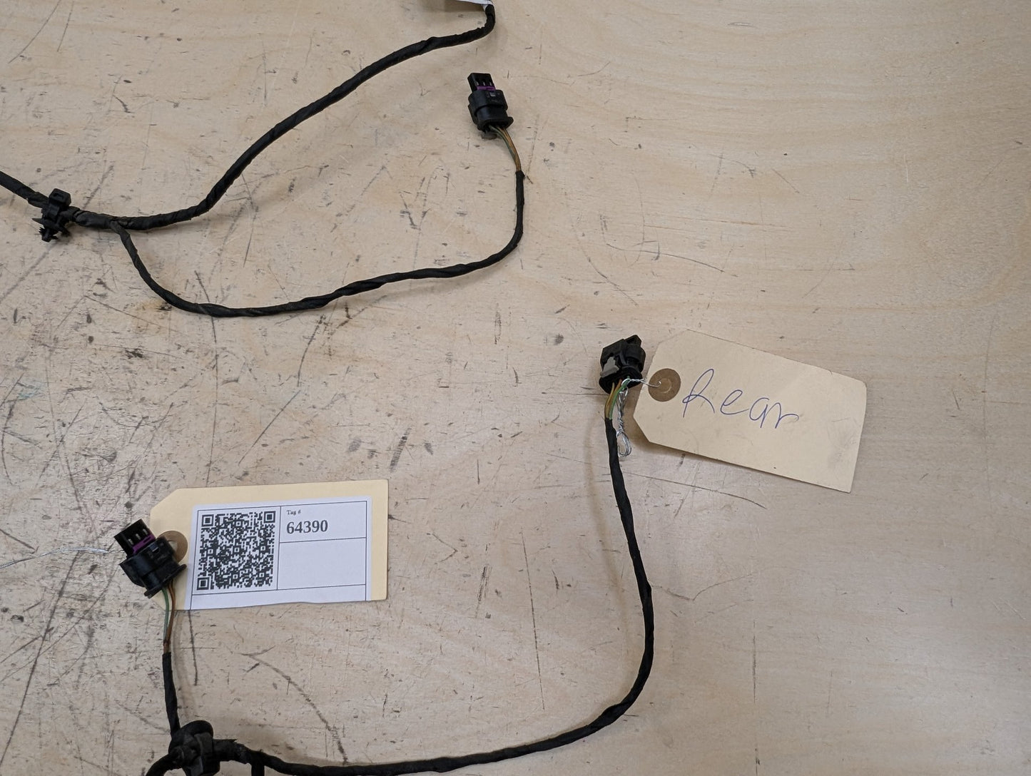 2016-2022 BMW 750i G12 Rear Bumper PDC Parking Sensor Wiring Wire Harness 6802843