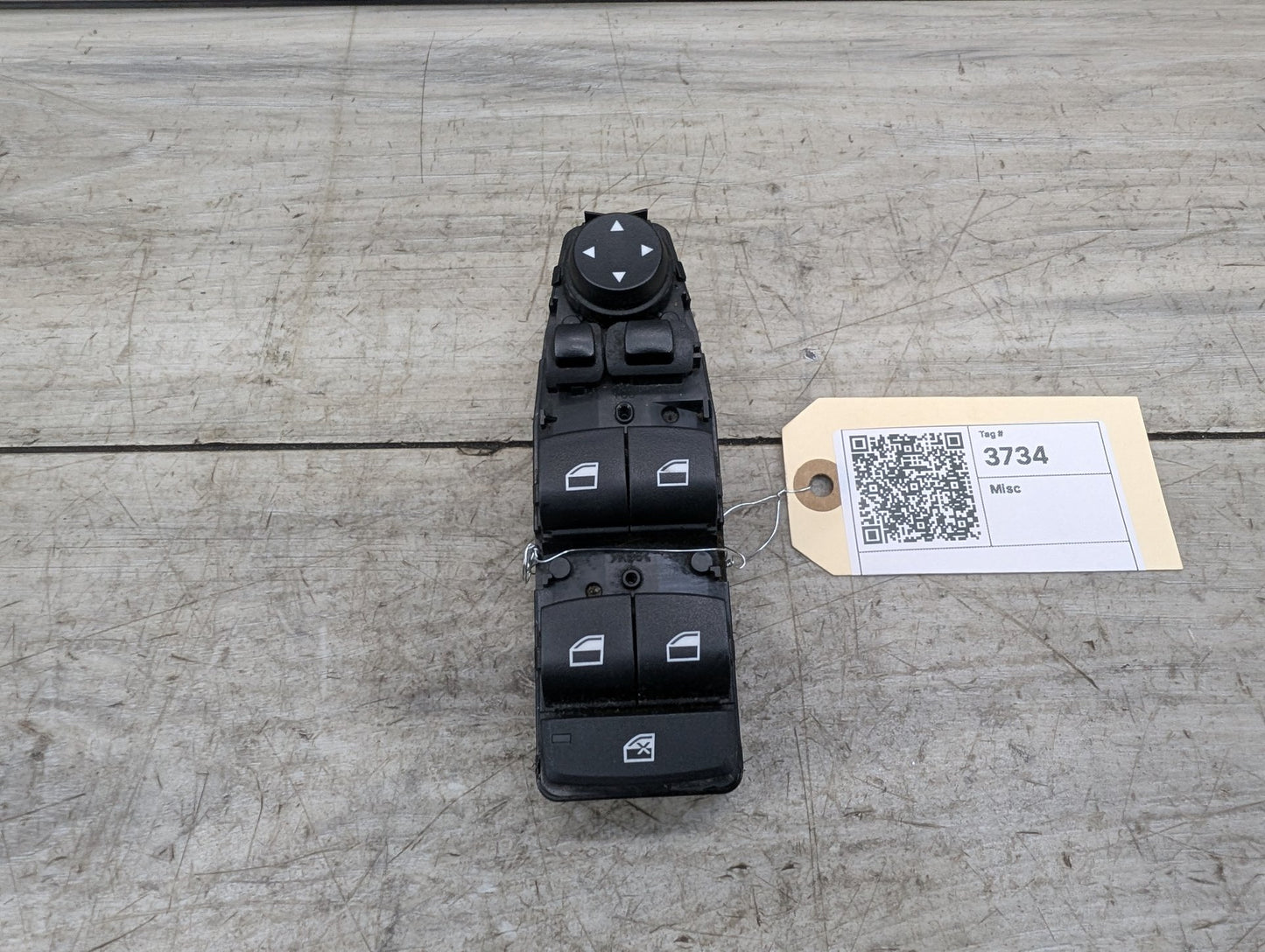 OEM BMW F06 F10 F25 F30 F80 Front Left Driver Main Master Power Window Switch