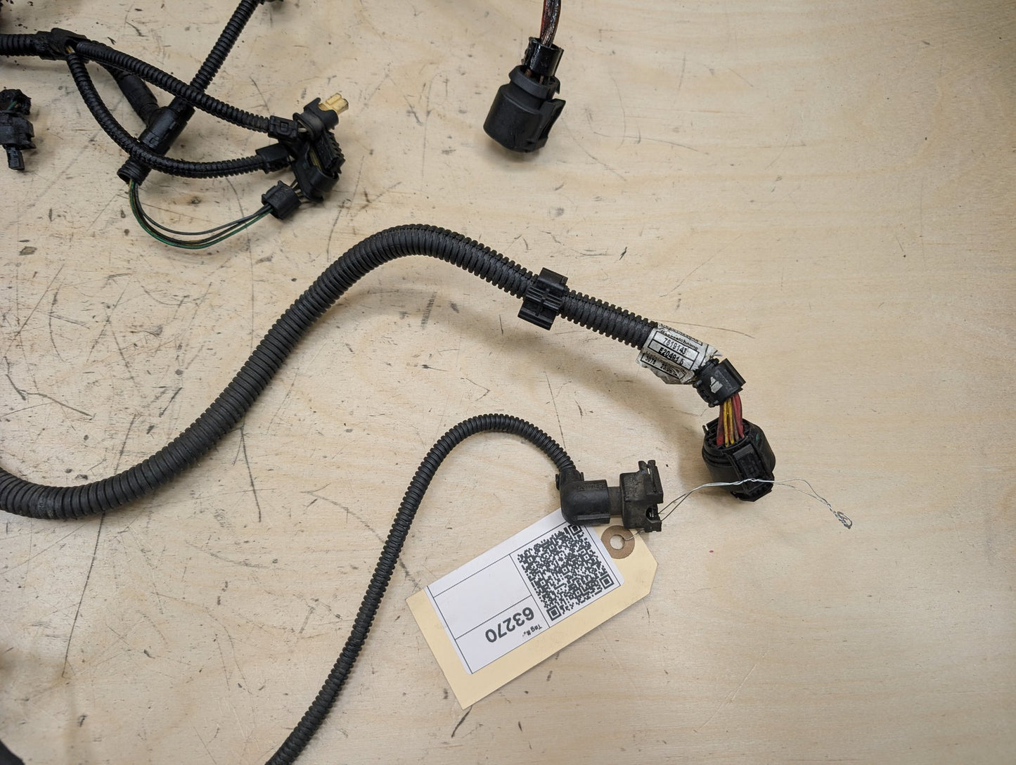 2012-2018 BMW F30 328i N20B20O0 Engine Motor Wiring Wire Harness 8645493