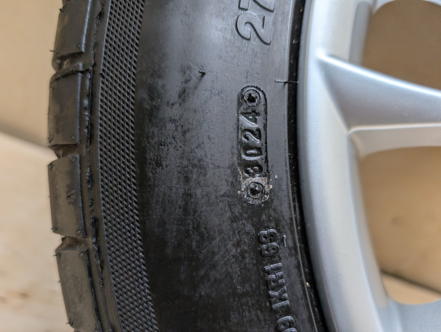 OEM BMW F01 F02 F07 740 750 760 FRONT Rim Wheel 19x8.5 ET25 M V-Spoke Style 302