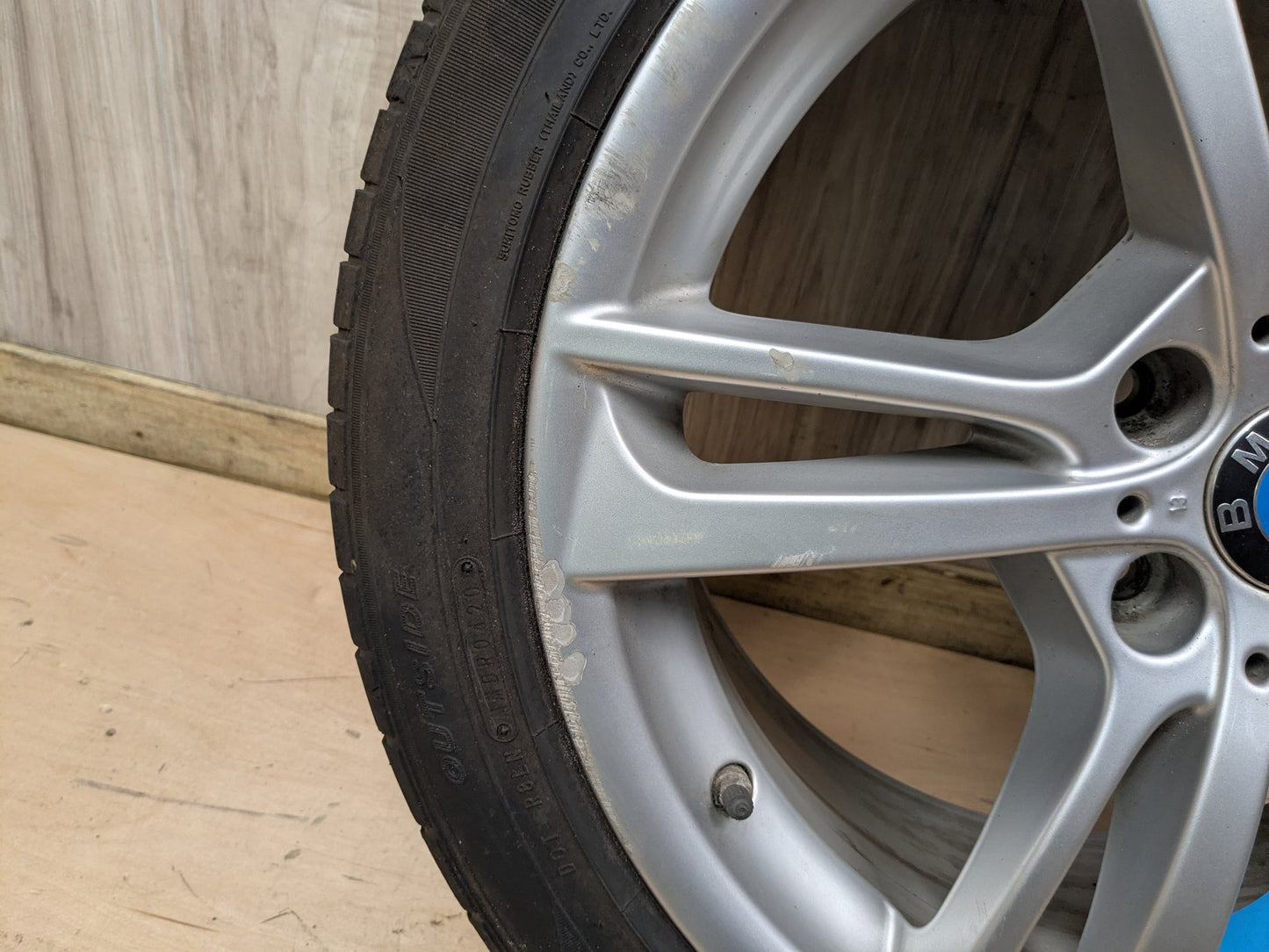 11-18 OEM BMW F25 F26 X3 X4 Wheel Rim 8,5JX19 ET:38 M Double Spoke 369 - 7844250