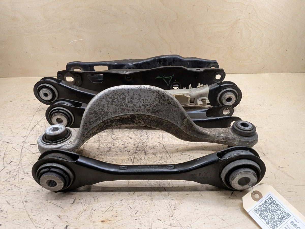 19-25 OEM BMW G05 G06 G07 X5 X7 Rear Right Passenger Upper Lower Control Arm SET