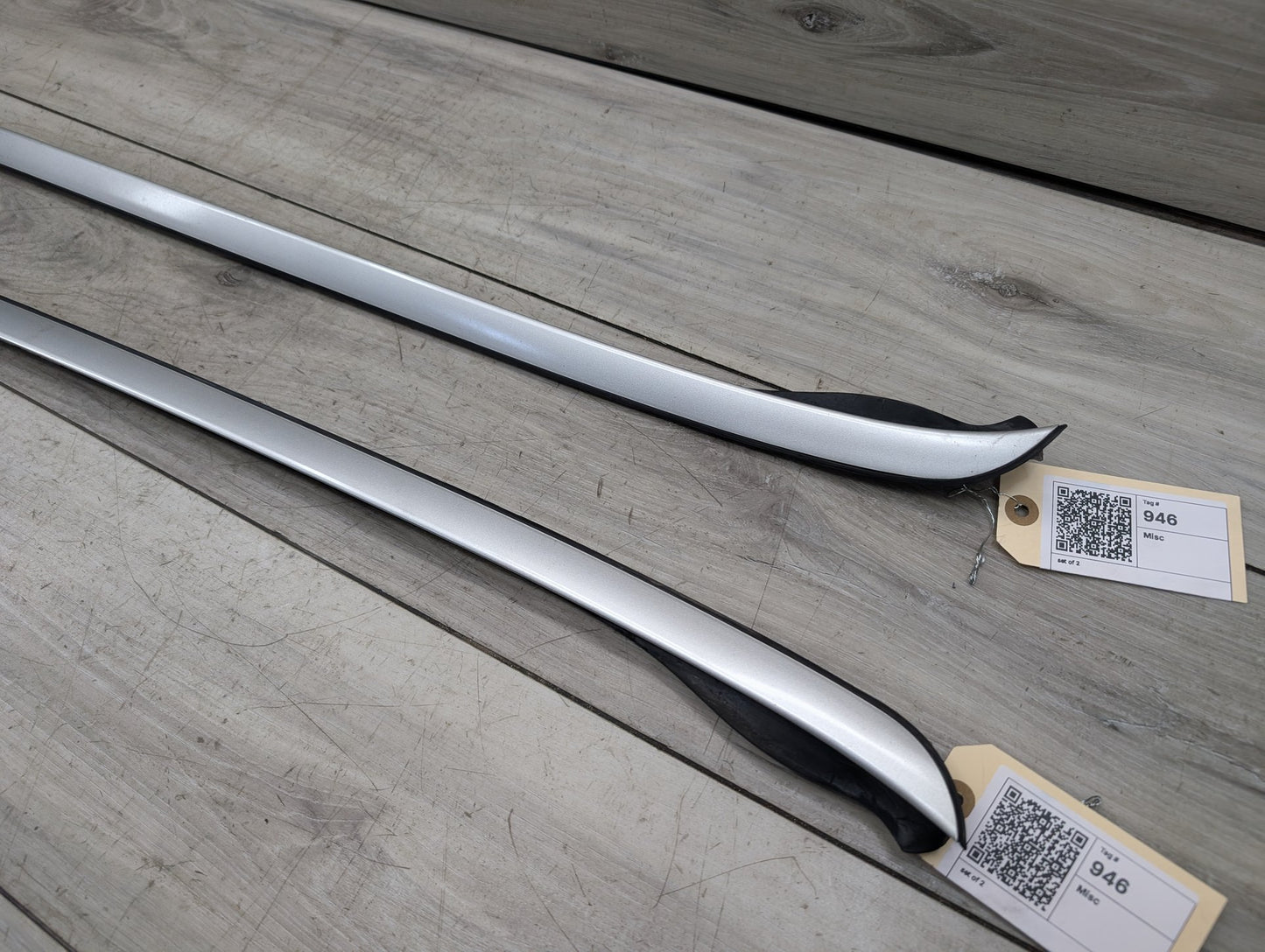 2011 - 2017 BMW X3 F25 Front Left Right Side Windshield Drip Trim Molding SET 7286179 N55B30M0