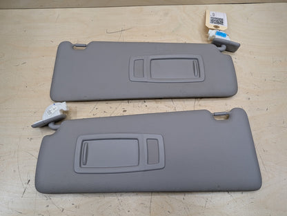 2012-2018 BMW 320i F30 Front Left Right Sun Visor SET 7322291 OEM