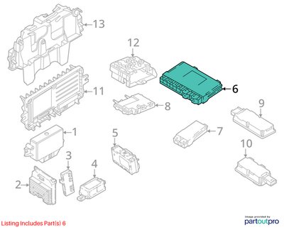 OEM BMW F90 G01 G02 G05 G07 G12 G20 G30 Front Left Right Seat Control Module