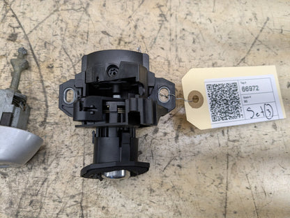 07-13 OEM BMW E92 Front Left Rear Trunk Lid Latch Key Lock Mechanism w/ Key