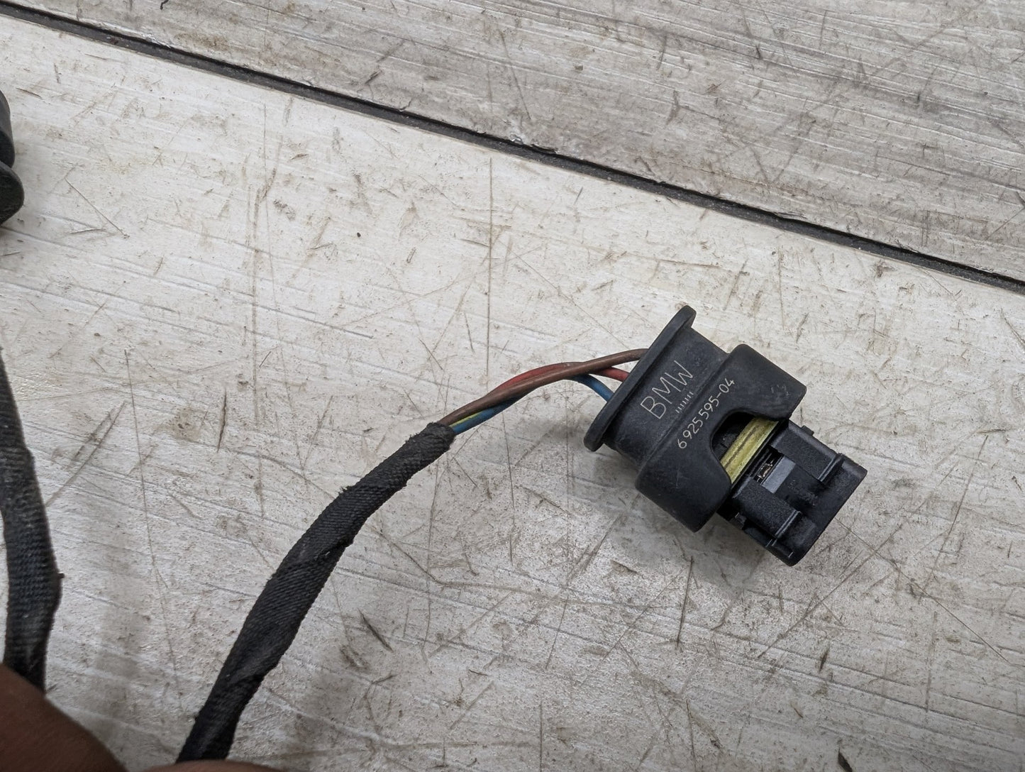 2015 - 2019 BMW X6 F86 Rear Bumper PDC Parking Sensor Wiring Wire Harness 9358061 S63B44T2