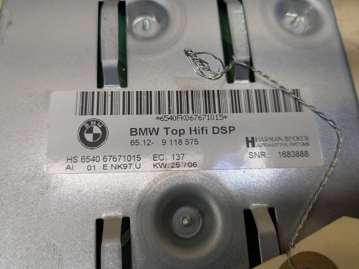2007-2013 BMW 335i E92 Stereo Audio Amp Amplifier 9118575 OEM