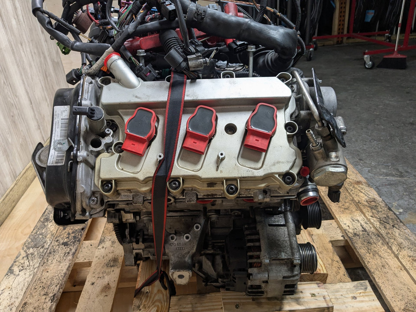 VIDEO! 13-17 AUDI S4 S5 B8 3.0T V6 Engine Motor CCBA AWD 133k RAN!