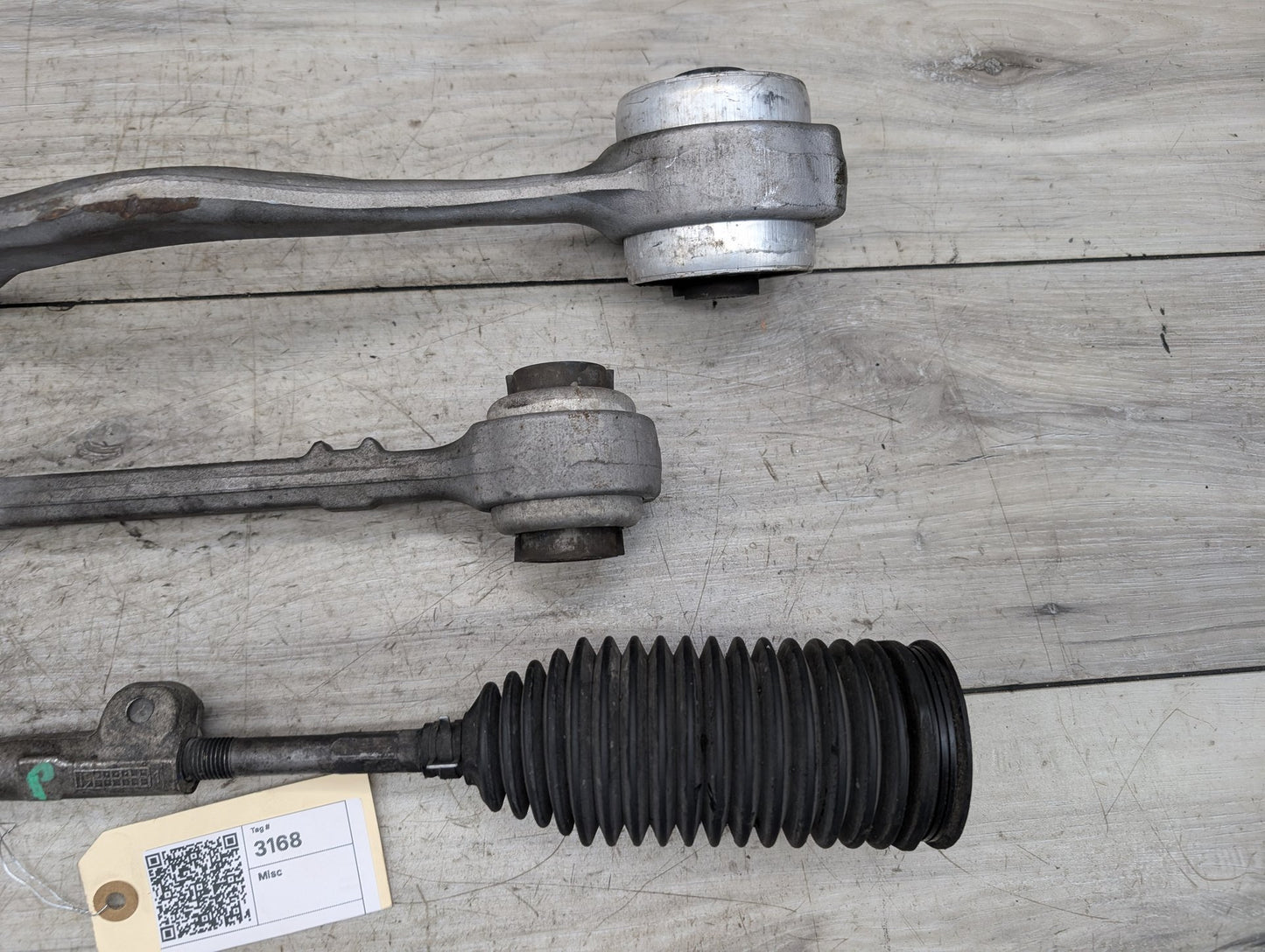2018 - 2024 BMW X3 G01 Front Right Passenger Control Arms w/ Tie Rod SET 8854990 B58B30O1