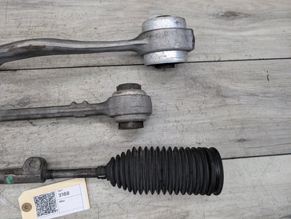 2018 - 2024 BMW X3 G01 Front Right Passenger Control Arms w/ Tie Rod SET 8854990 B58B30O1