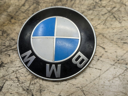 OEM BMW E82 E92 F02 F10 F22 F30 F44 F82 Rear Trunk Lid Round Emblem Logo 82MM