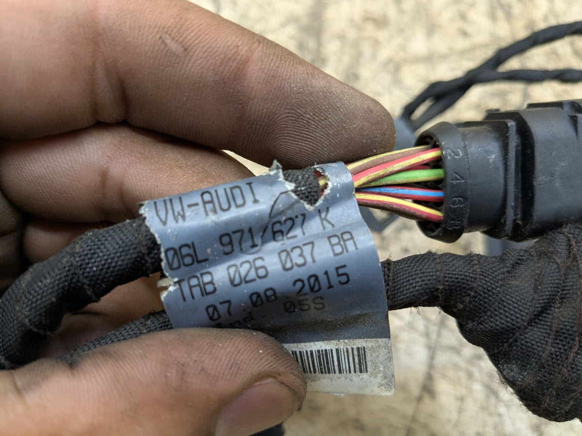 2012-2018 Audi C7 A6 Engine Ignition Injector Wiring Harness 06L971627K
