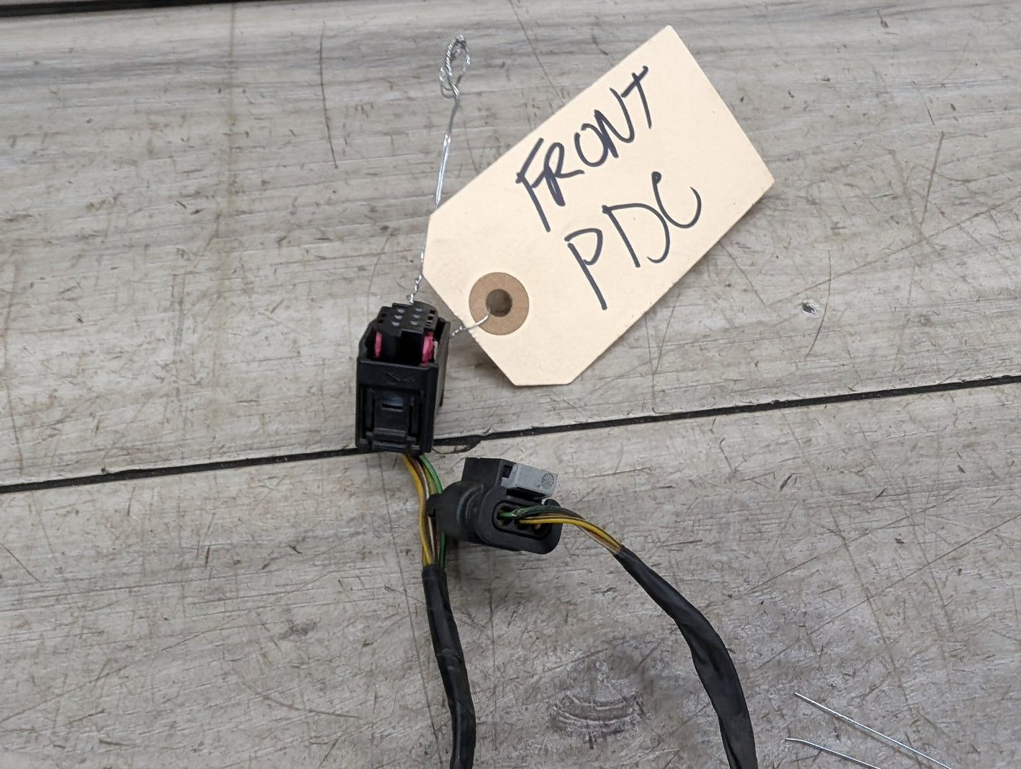 2007-2013 BMW X5 E70 Front Bumper PDC Parking Sensor Wiring Wire Harness 9244421