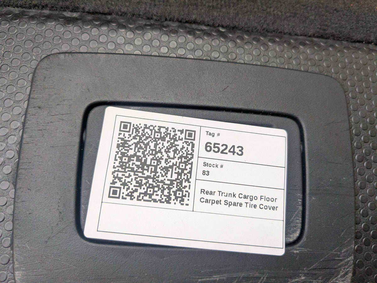 11-17 OEM BMW F25 X3 Trunk Floor Mat Carpet Cargo Liner Storage Cover