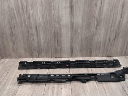 2011-2016 BMW M5 F10 Left Driver Side Rocker Panel Brackets SET 7184777 OEM