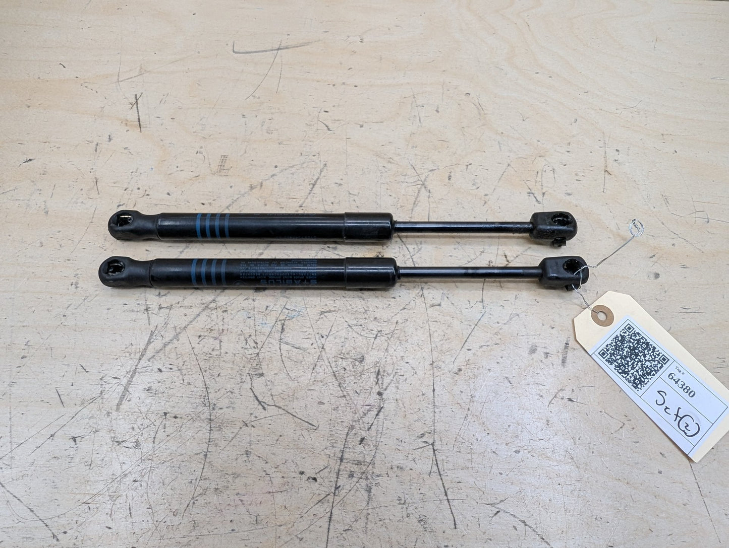 2016-2022 BMW 750i G12 Left Right Hood Bonnet Gas Strut Shock Supports SET 7347402