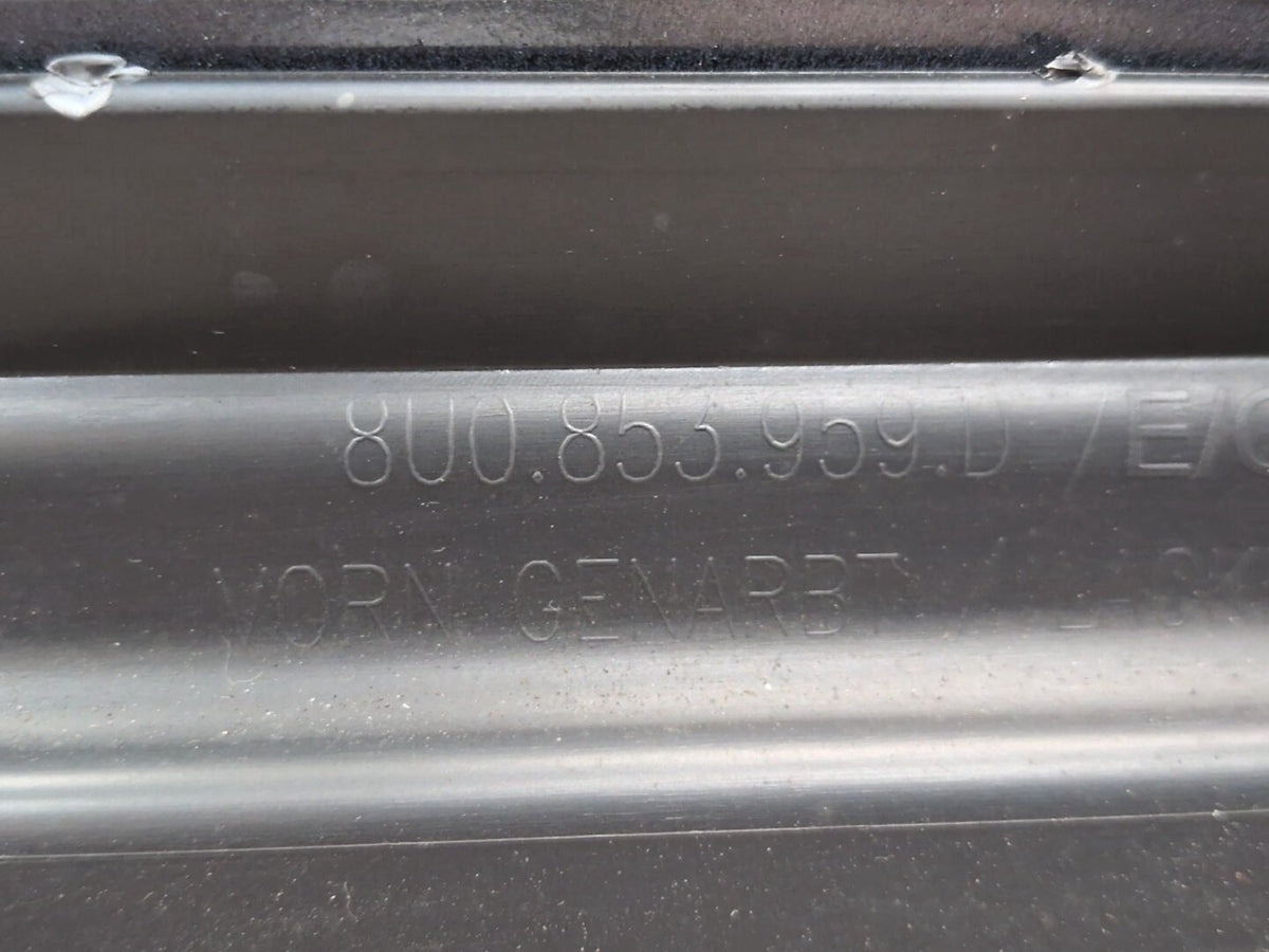 2015-2018 Audi Q3 8U Front Left Driver Exterior Door Trim Molding 8U0853959D OEM