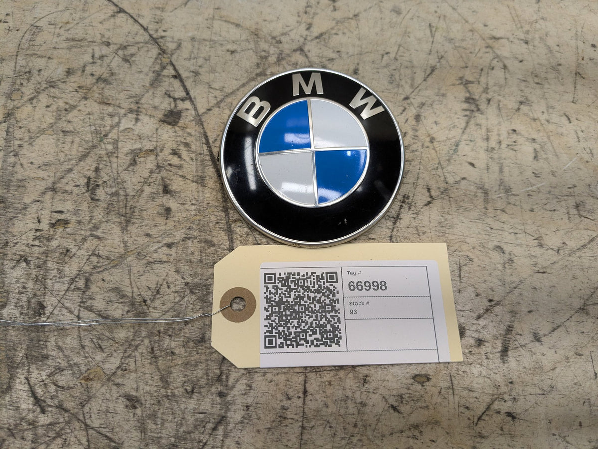 OEM BMW E82 E92 F02 F10 F22 F30 F44 F82 Rear Trunk Lid Round Emblem Logo 82MM
