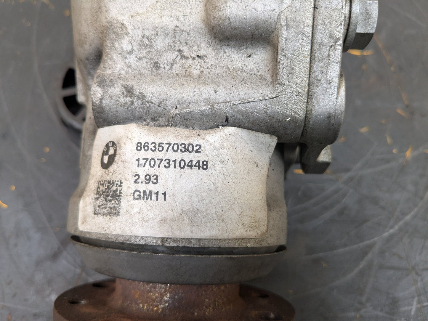 OEM BMW G14 G15 G30 530 540 840 xDrive Front Differential Axle Carrier AT 2.93
