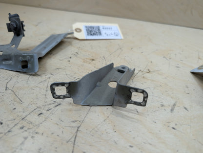 12-20 OEM BMW F30 F32 F33 F36 Front Left Driver Fender Wing Holder Bracket SET
