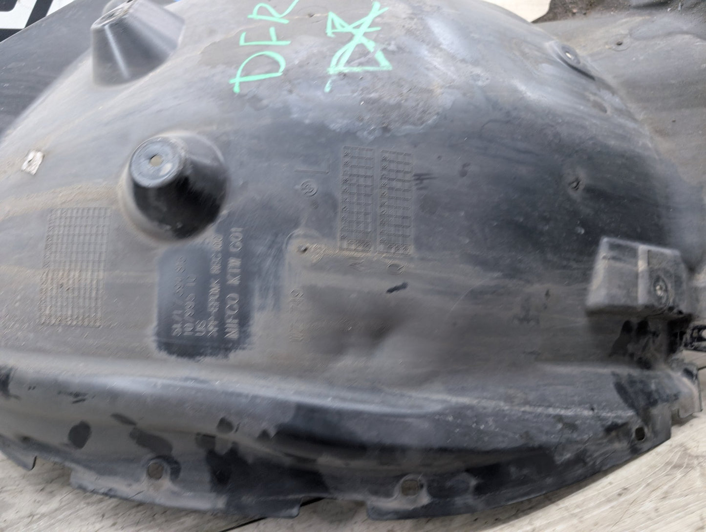 18-24 OEM BMW G01 G02 F97 F98 X3 X4 Left Driver Fender Liner Wheel Splash Guard
