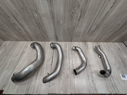 2009-2012 Mercedes-Benz E550 W212 AFTERMARKET Downpipes Down Pipes SET