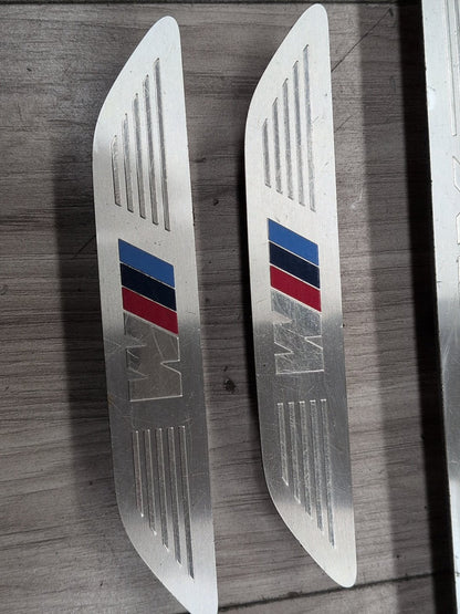 2015 - 2019 BMW X6 F86 Front Rear Left Right Scuff Plate Door Sill SET 7370423 S63B44T2