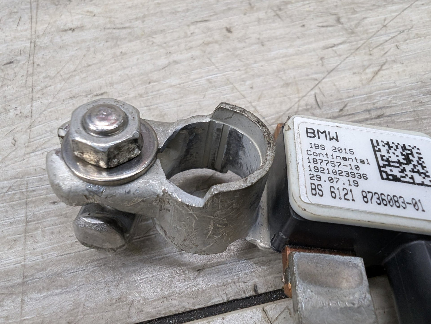 OEM BMW G01 G02 G11 G12 G30 F97 F98 750 X3 X4 Negative Battery Cable Wire Sensor