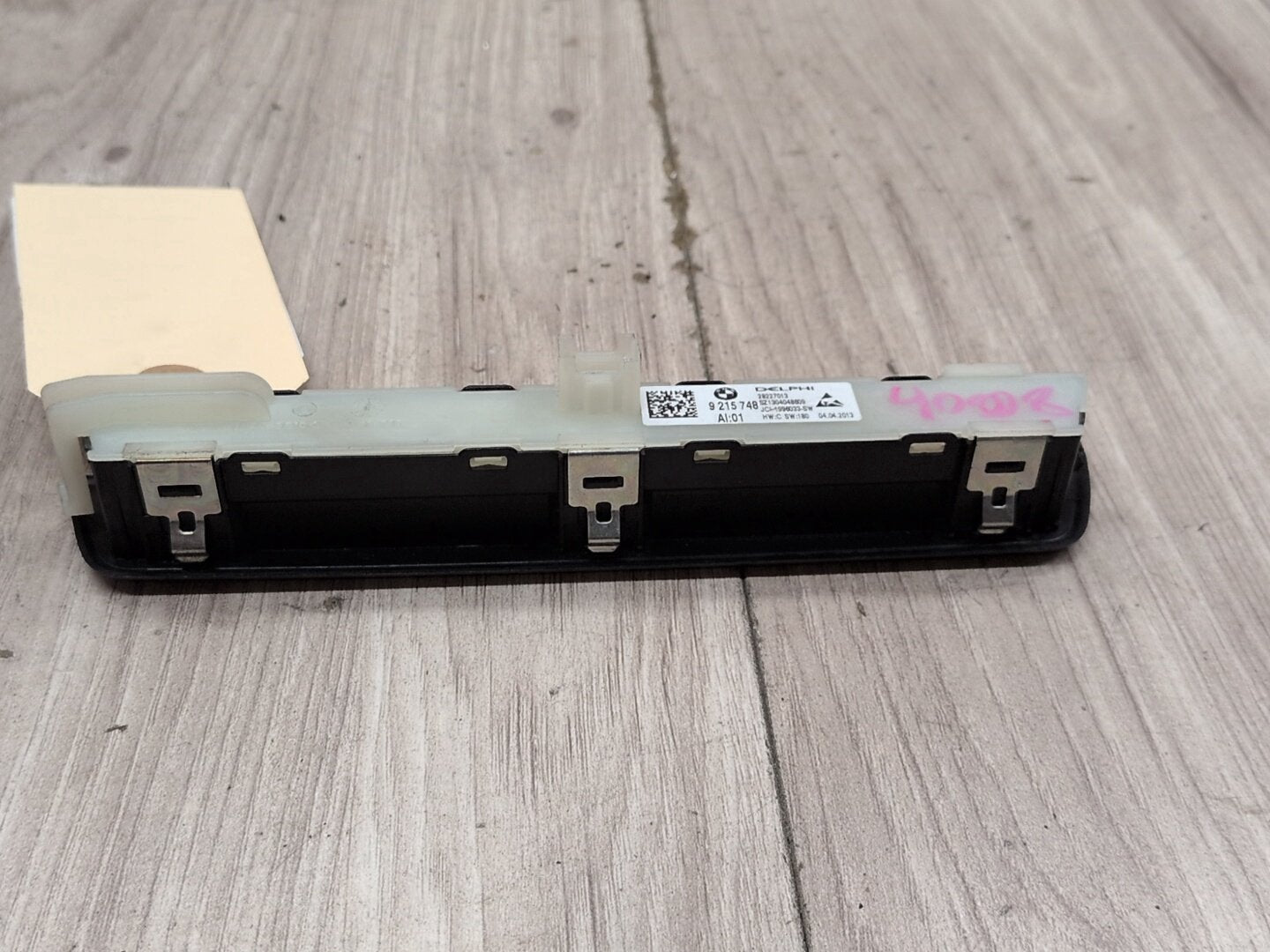 OEM BMW F02 F10 528 535 740 750 Front Right Passenger Seat Memory Control Switch