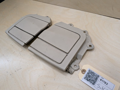 07-13 BMW E93 328 335 Left and Right Convertible Roof Top Hinge Cover Trim SET