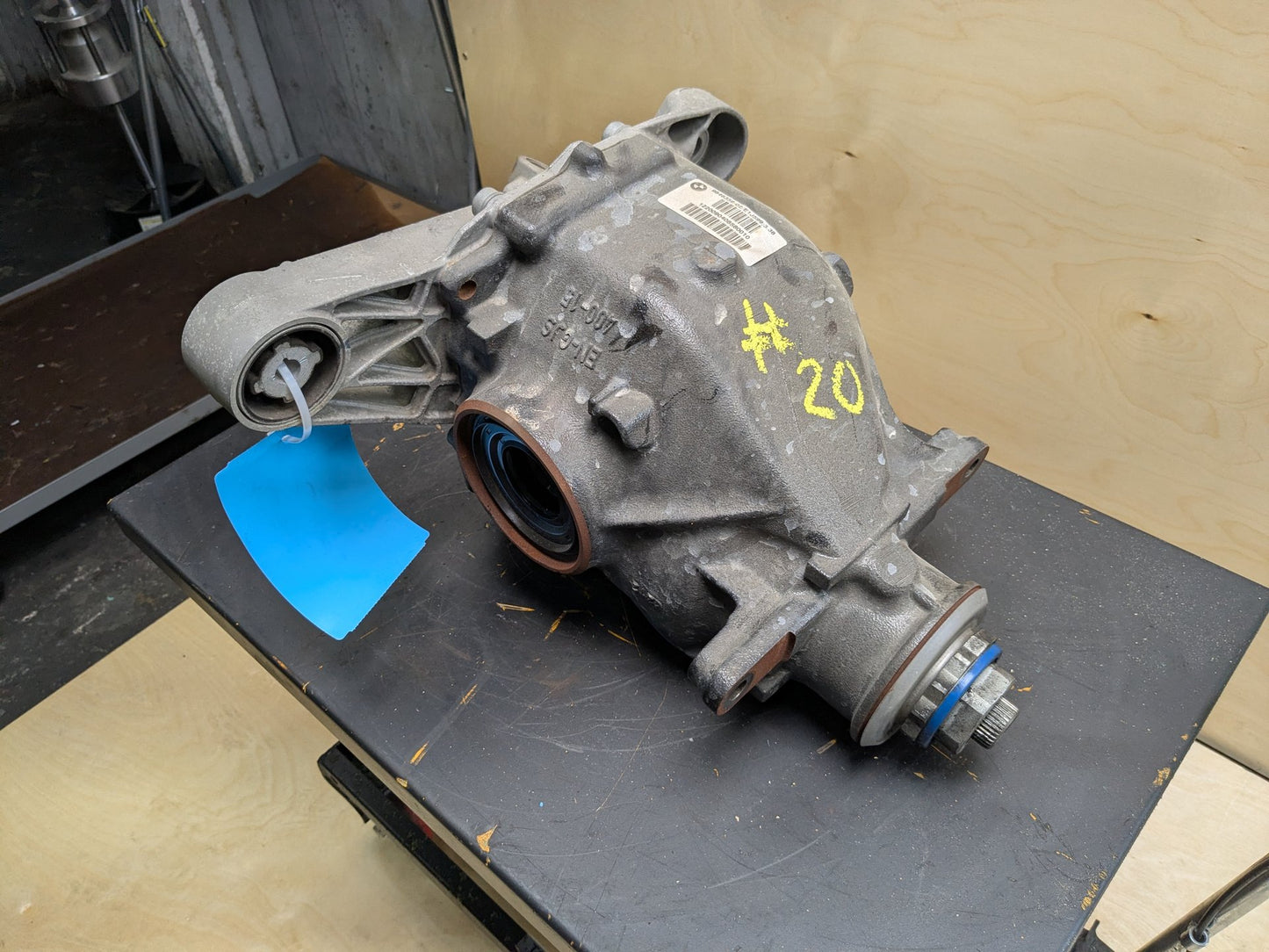 2019-2025 BMW X5 G05 OEM 3.0L RWD REAR AXLE DIFFERNTIAL CARRIER 3.38 RATIO *68K*