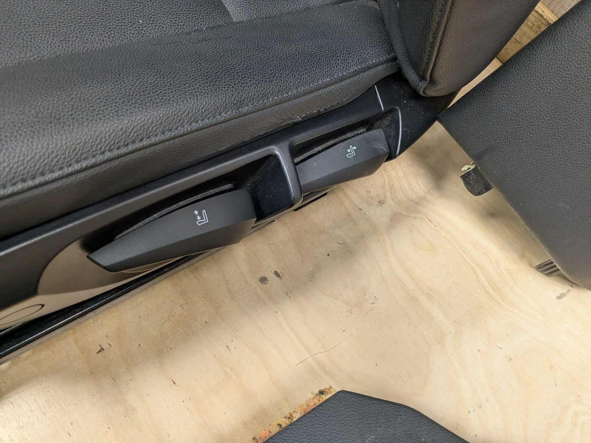 08-13 OEM BMW E82 128 135 COUPE Interior Front Rear Seats Door Panels BLACK