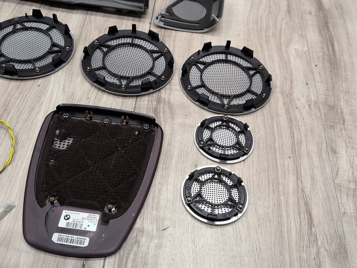 OEM BMW F15 F16 F85 X5 X6 BANG OLUFSEN Amplifier Speaker Tweeter Subwoofer SET
