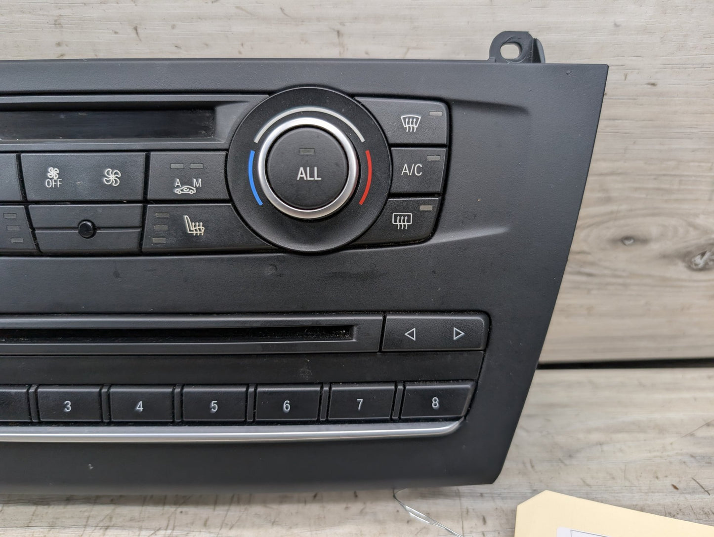 2011 - 2017 BMW X3 F25 Front AC Heater Climate Control Switch 9287629 N20B20A