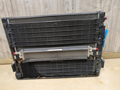 19-22 OEM BMW G20 330i B46 Radiator Condenser Cooling Assembly